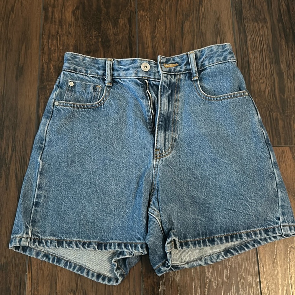 Zara denim shorts